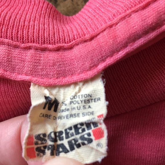 Vintage Bleach Dye Shirt - 40 Isn’t Old if You’re a Tree - Picture 3 of 4